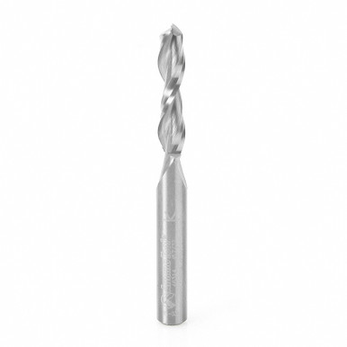 Amana Tool 46314 SC Spiral Plunge 7/32 D x 1 CH x 1/4 SHK x 2-1/2 Inch Long 2 Flute Up-Cut Router Bit