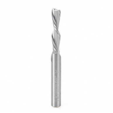 Amana Tool 46414 SC Spiral Plunge 7/32 D x 1 CH x 1/4 SHK x 2-1/2 Inch Long 2 Flute Down-Cut Router Bit