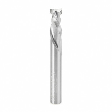 Amana Tool 46367 CNC SC Mortise Compression Spiral 3/8 D x 7/8 CH x 3/8 SHK x 3 Inch Long 2 Flute Router Bit
