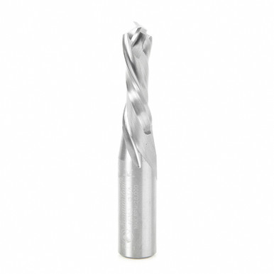Amana Tool 46352 CNC SC Mortise Compression Spiral 3/8 D x 1-1/4 CH x 1/2 SHK x 3 Inch Long 2 Flute Router Bit