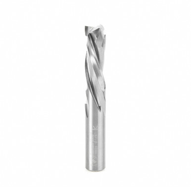 Amana Tool 46024 CNC SC Mortise Compression Spiral 1/2 D x 1-3/8 CH x 1/2 SHK x 3-1/2 Inch 3 Flute Router Bit