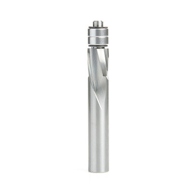 Amana Tool 51432 Solid Carbide InVectra Aluminum Laminate Trim 1/2 D x 5/8 CH x 1/2 SHK x 3-1/4 Inch Long Router Bit