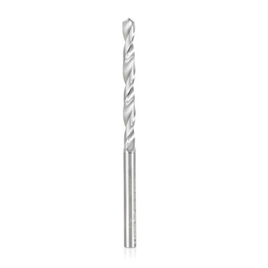 Amana Tool SCFD-100 Solid Sub Micrograin Carbide 4 Facet Point 118 Deg x 1/8 D x 1-1/4 Cut Length x 1/8 SHK x 2-1/4 Inch Long Jobber Length Fractional Drill