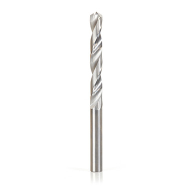 Amana Tool SCFD-112 Solid Sub Micrograin Carbide 4 Facet Point 118 Deg x 5/16 Dia x 2-3/8 Cut Length x 5/16 Shank x 4 Inch Long Jobber Length Fractional Drill