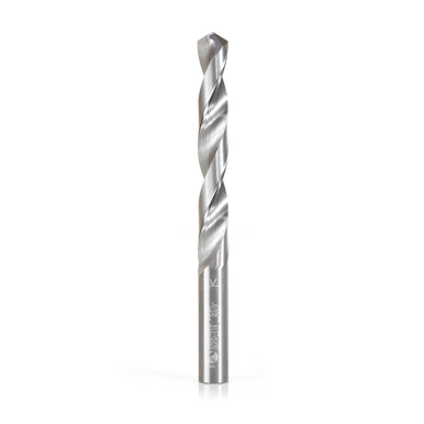 Amana Tool SCFD-116 Solid Sub Micrograin Carbide 4 Facet Point 118 Deg x 3/8 D x 2-3/4 Cut Length x 3/8 SHK x 4-1/4 Inch Long Jobber Length Fractional Drill