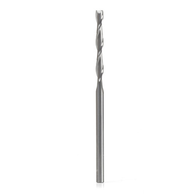 Amana Tool 46273 CNC Solid Carbide Foam Cutting Up-Cut Spiral 3/16 D x 1-5/8 CH x 3/16 SHK x 4 Inch Long Flat Bottom Router Bit