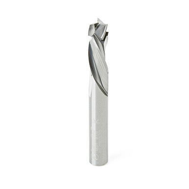 Amana Tool 46371 Solid Carbide Compression Spiral 3/8 D x 1 CH x 3/8 SHK x 3 Inch Long CNC Nesting Router Bit