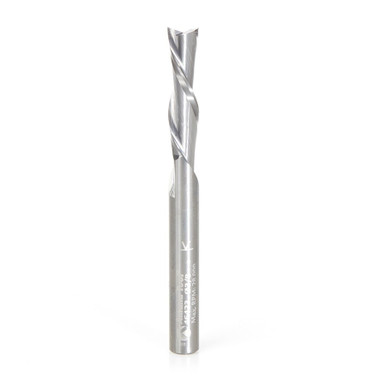 Amana Tool 46423 SC Spiral Plunge 3/8 D x 1-1/2 CH x 1/2 SHK x 3 Inch Long 2 Flute Down-Cut Router Bit