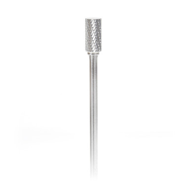 Amana Tool BURS-105 Cylindrical Shape SC Head 1/2 D x 1 CH x 1/4 SHK x 7 Inch Long Double Cut SA Burr Bit