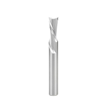 Amana Tool 46439 Solid Carbide Spiral Plunge 3/8 D x 7/8 CH x 3/8 SHK x 3 Inch Long Down-Cut Router Bit