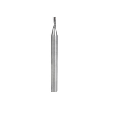 Amana Tool 57315 Metric SC Spiral O Single Flute, Plastic Cutting 3 D x 8 CH x 6 SHK x 64mm Long Up-Cut CNC Router Bit with Mirror Finish
