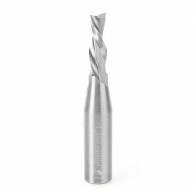 Amana Tool 46219 SC Spiral Plunge 5/16 D x 1 CH x 1/2 SHK x 3 Inch Long 2 Flute Down-Cut Router Bit