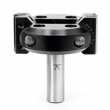 Amana Tool RC-2370 Insert Adjustable Chamfer 3-1/8 D x 40mm (1-9/16 Inch) CH x 3/4 Inch SHK Router Bit
