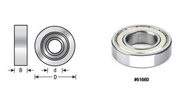 Shaper Cutter Bearings - Template Shaping Accessories | Woodworking Tools