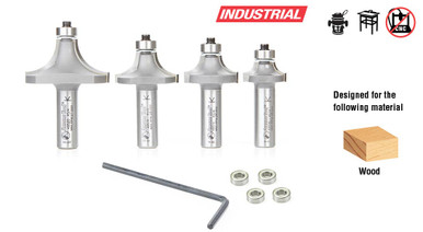 Corner Rounding Router Bit Set - Save 25% | Woodworking Tools