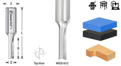 Shadow Foam Router Bit HSS Foam Cutting Router Bits - Smooth Finish Tools