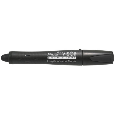 Pica 990/46 Visor Permanent Refillable Multi-Use Marker - BLACK