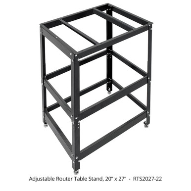 Woodpeckers RTS2027-22 Adjustable Router Table Stand 20 x 27