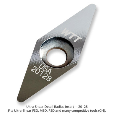 Shear Feature Insert Ultra-Shear Detail Tool Insert - Woodpeckers 20128 for Precision ...