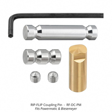 Woodpeckers RF-DC-PM Rip-Flip Dado Coupler Pin - Fits Powermatic & Biesemeyer