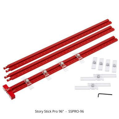 Woodpeckers SSPRO-96 Story Stick Pro-96 Inch