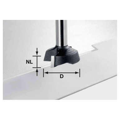 Festool 500368 Plane Router Bit S8 HW MFK
