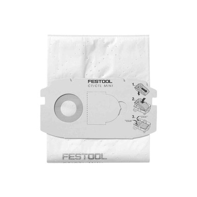 Festool 498410 SELFCLEAN Filter Bag SC FIS-CT MINI/5