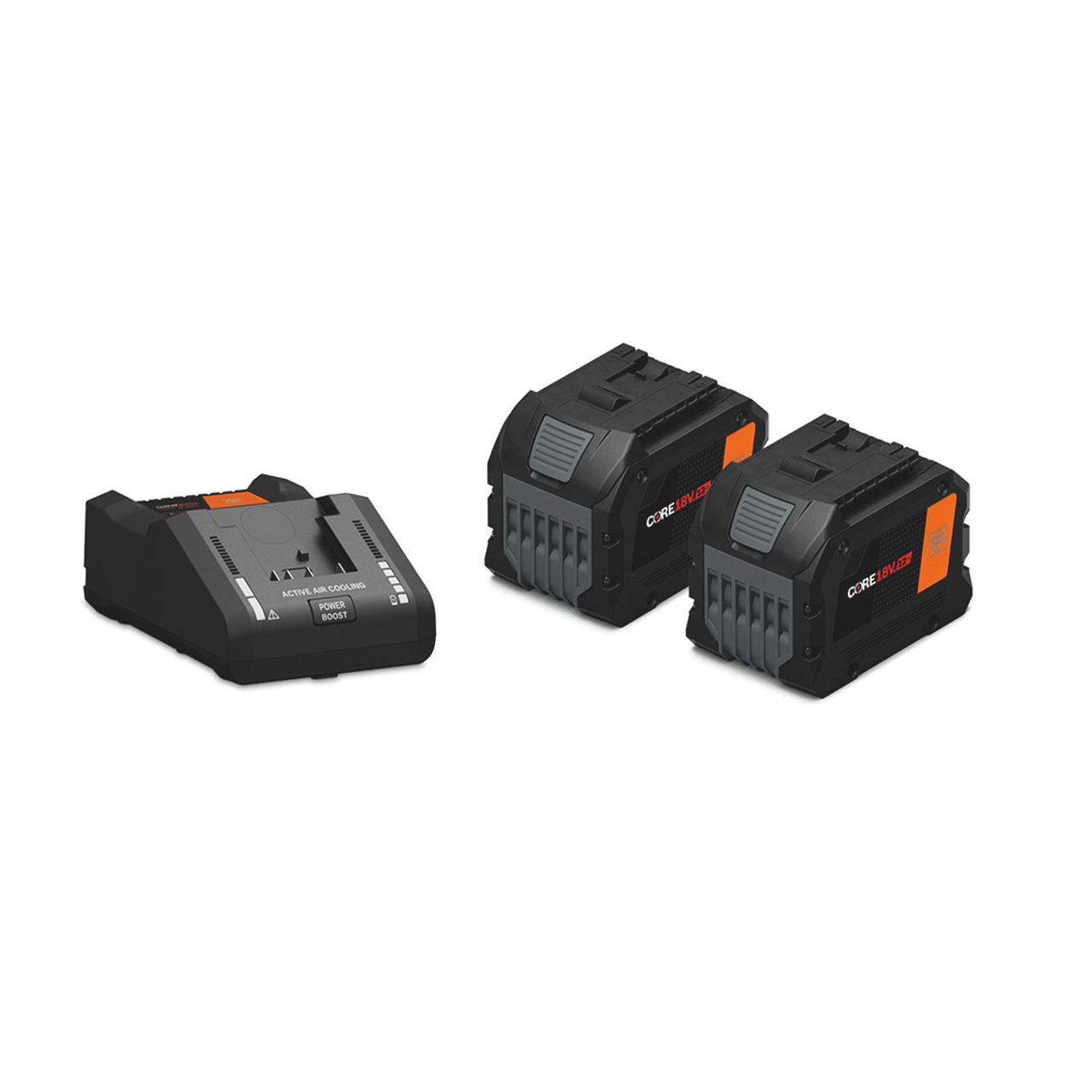 Fein Core 18V 8.0 Ah AmpShare Battery Starter Set with Rapid Charger (92604229090)
