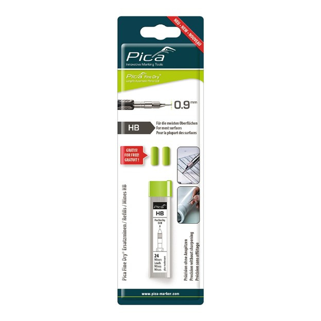 Pica 7030/Sb Fine-Dry Refill Set Hb, Blister-Version