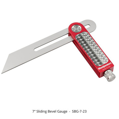 Woodpeckers SBG-7-23 7 Inch Sliding Bevel Gauge