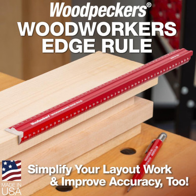 Woodpeckers ERULE-900 900 mm Woodworkers Edge Rule