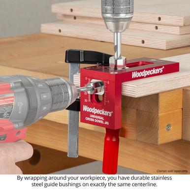 Cross Dowel Jig Kit - Woodpeckers UCDJ14 Basic