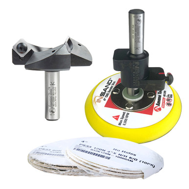 Stephanです ToolsToday 2-Pc CNC Sander and slab flattening pack TT-110, 1/2in