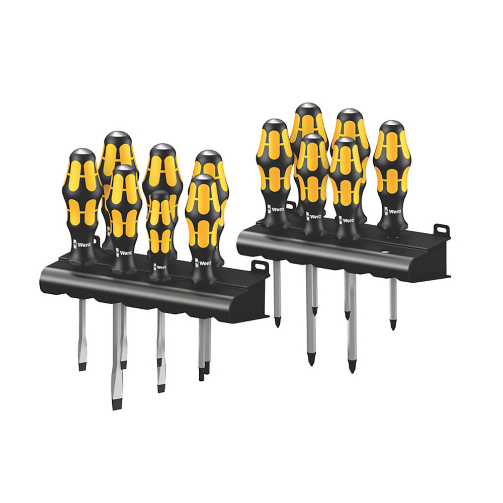 Wera Tools 13pc Kraftform Big Pack 900 Chiseldriver Screwdriver Set - 05133285001