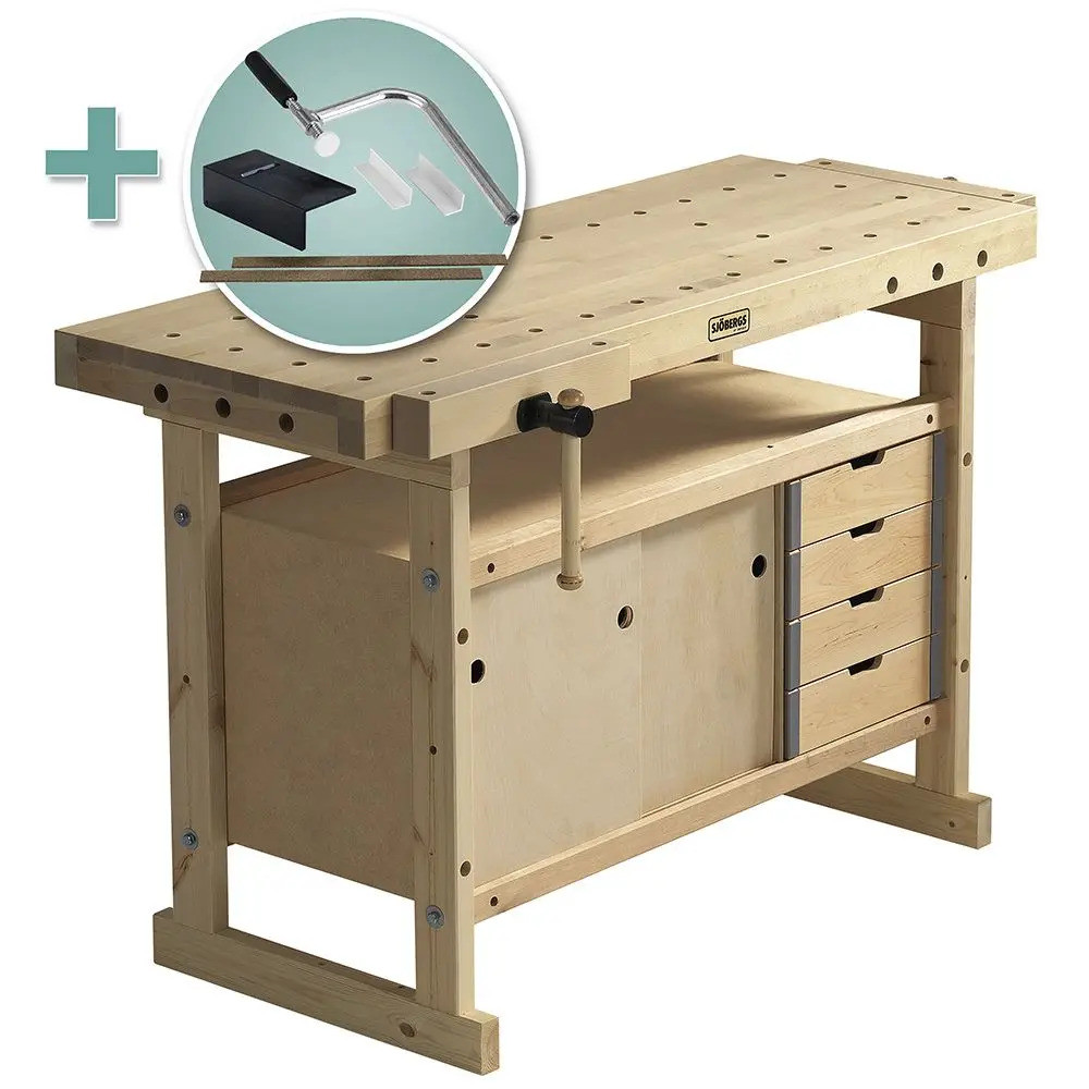 Sjobergs Nordic 1450 Workbench 00-42 Cabinet Accessory Kit Combo - SJO-99831K