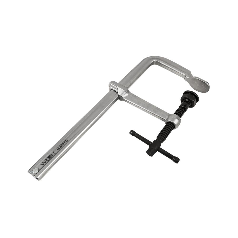 24 in Bar Clamp, Drop Forged Steel Handle and 5 3/4 in Throat Depth