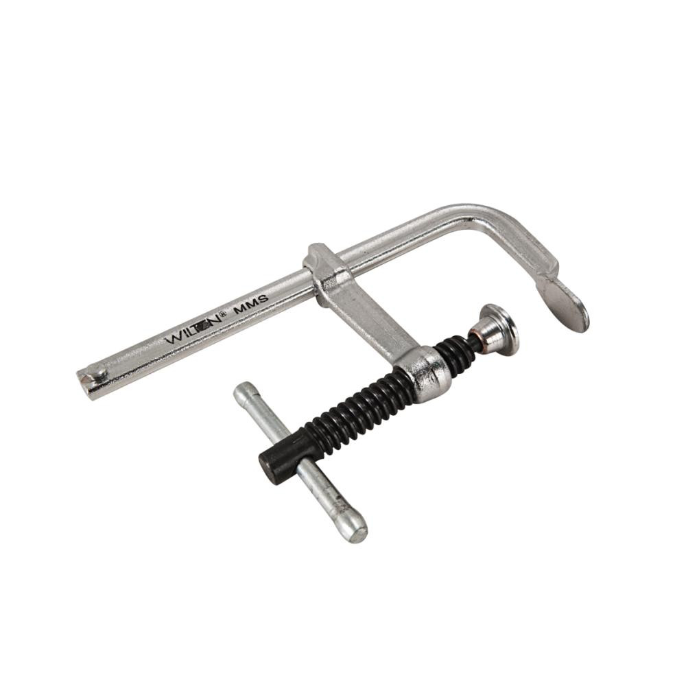 12 in Bar Clamp, Steel Handle and 2 1/4 in Throat Depth