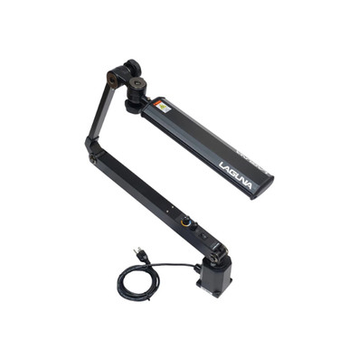 Laguna SKU: ALEDLATHE - LED Double Arm Adjustable Brightness & Color 110V Lathe Light