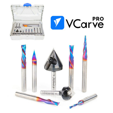 ToolsToday Bundle VCarve Pro and AMS-257 8-pc Bit Set