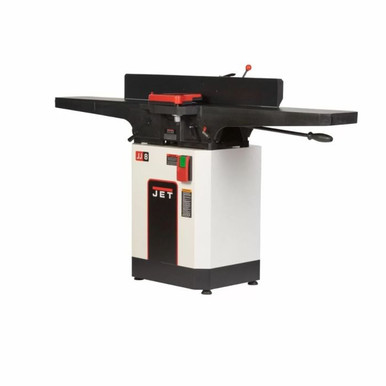 JET Black 8 inch Helical-Head Jointer, 2 HP, 1PH 230V