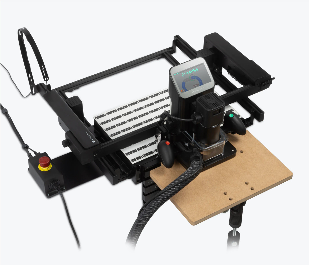Handheld CNC Router - Shaper Tools Origin Plus BenchPilot Combo