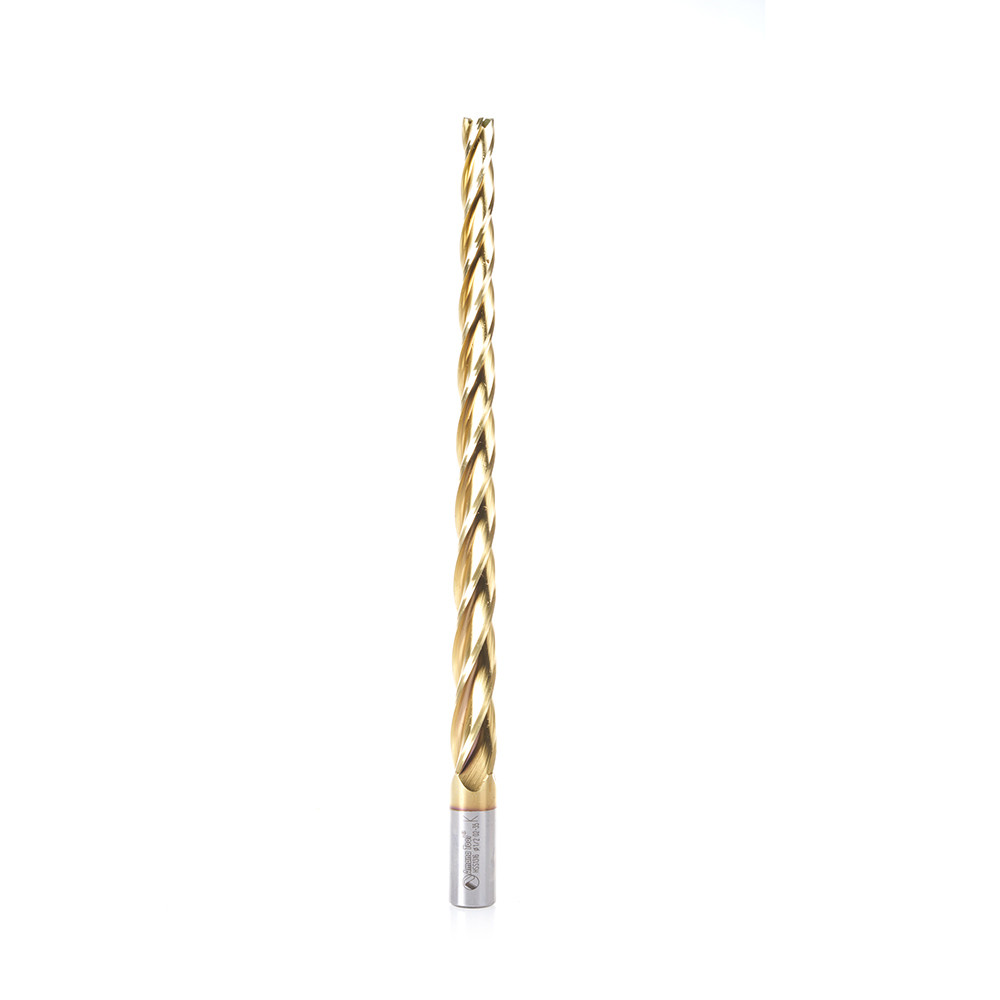 CNC Carving Router Bit Amana HSS1316 - ZrN Coated 10" Up-Cut