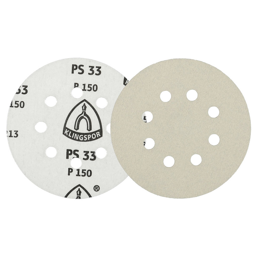Klingspor 033 0180B 5" X 8 HLS PSA 100 pack