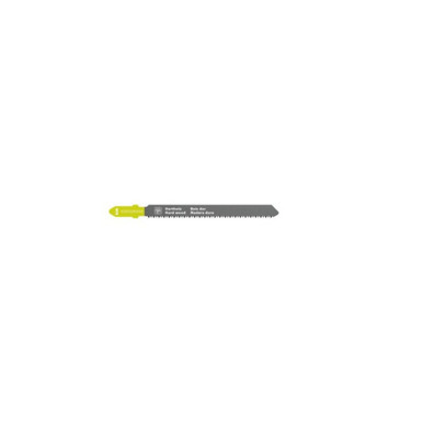 FEIN 63503185010 3in. Chrome-Vanadium T-Shank Jigsaw Blade 17 TPI for clean hard wood - 5pk