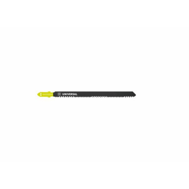 FEIN 63503186010 4-3/8in. Chrome-Vanadium T-Shank Jigsaw Blade 10-14 TPI for soft wood/plywood - 5pk