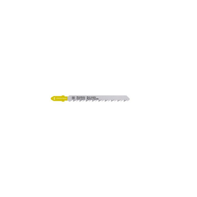 FEIN 63503176010 3in. Chrome-Vanadium T-Shank Jigsaw Blade 6 TPI for Soft/Hard woods, OSB and plywood - 5pk