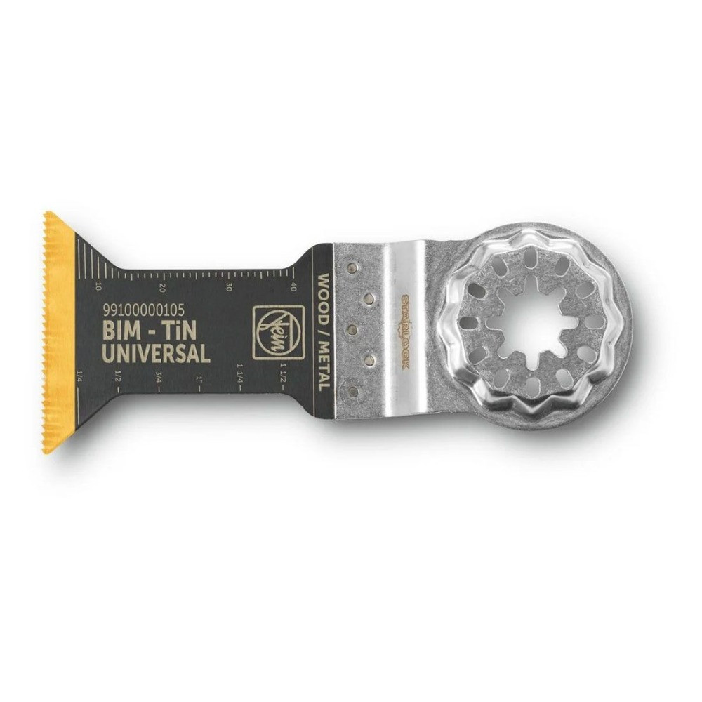 FEIN 99100000105 TITAN Coated Multi-Material Saw Bladefor multi-tools featuring Starlock