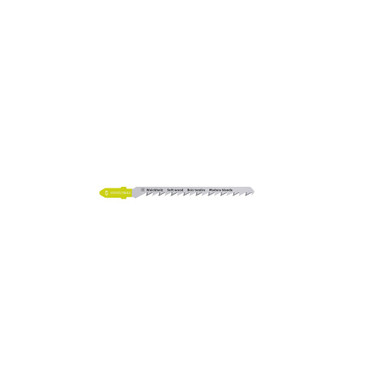 FEIN 63503178010 3in. Chrome-Vanadium T-Shank Jigsaw Blade 6 TPI for fast cut clean wood - 5pk