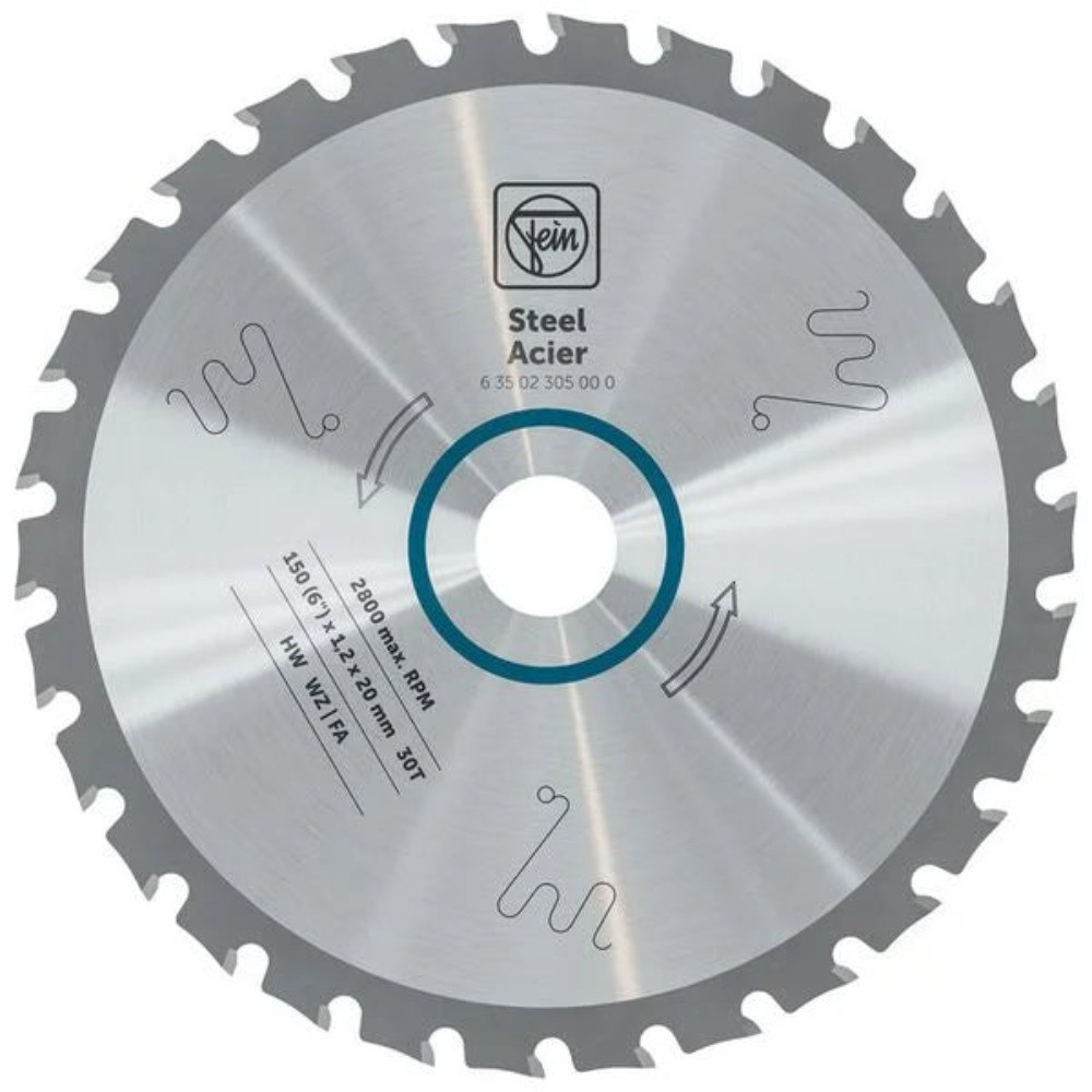 Fein 6 Inch Circular Saw Blade for Steel - 63502305000