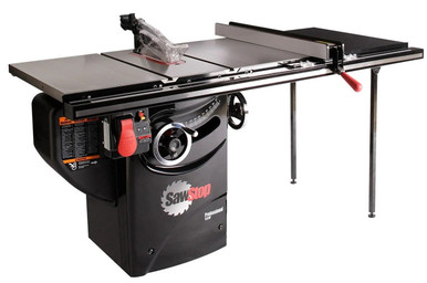 SawStop PCS175-ATGP36 Professional 1.75HP Cabinet Saw with 36” Professional T-Glide Advance Rip Fence, Rails & Extension Table